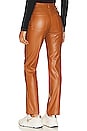 view 3 of 4 Alesi Faux Leather Pant in Tan