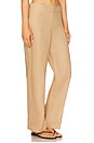 view 2 of 6 Balia Hipster Linen Pant in Latte