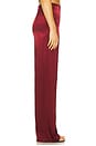 view 3 of 6 PANTALON DEVIN in Burgundy