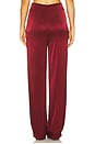 view 4 of 6 PANTALON DEVIN in Burgundy