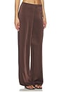 view 2 of 6 PANTALON DEVIN in Chocolate