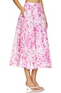 view 2 of 4 Mirabelle Midi Skirt in Pink Floral