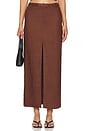 view 1 of 4 x REVOLVE Sita Maxi Skirt in Chocolate Brown