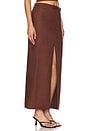view 2 of 4 x REVOLVE Sita Maxi Skirt in Chocolate Brown