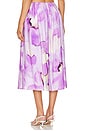 view 3 of 4 Leia Midi Skirt in Lavender Floral