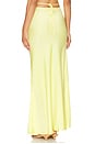 view 3 of 4 Marli Maxi Skirt in Canary Yellow