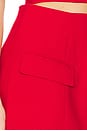 view 6 of 6 x REVOLVE Delphi Hourglass Mini Skirt in Fire Red