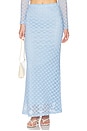 view 1 of 6 x REVOLVE Adoni Mid Rise Maxi Skirt in Cornflower