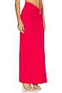 view 3 of 7 x REVOLVE Neve Maxi Skirt in Deep Red