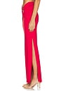 view 4 of 7 x REVOLVE Neve Maxi Skirt in Deep Red