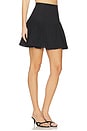 view 2 of 6 Amorette Mini Skirt in Black