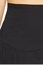 view 6 of 6 Amorette Mini Skirt in Black