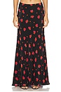 view 1 of 6 Monroe Maxi Skirt in Black Floral
