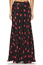 view 4 of 6 Monroe Maxi Skirt in Black Floral