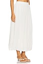 view 2 of 6 Corina Chiffon Maxi Skirt in Ivory