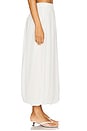 view 3 of 6 Corina Chiffon Maxi Skirt in Ivory