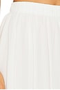 view 6 of 6 Corina Chiffon Maxi Skirt in Ivory