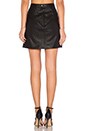 view 3 of 4 Snake Embossed Skirt in Black
