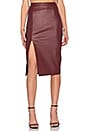 view 1 of 3 JUPE CRAYON KHLOE in Bordeaux