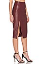 view 2 of 3 JUPE CRAYON KHLOE in Bordeaux