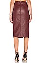 view 3 of 3 JUPE CRAYON KHLOE in Bordeaux