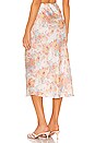 view 3 of 4 Kendal Bias Skirt in Paint Floral