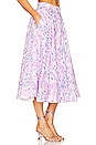 view 2 of 4 Mirabelle Midi Skirt in Lilac Floral