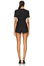 view 3 of 4 Estelle Boucle Playsuit in Black