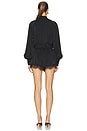 view 4 of 3 Petra Long Sleeve Playsuit in Black