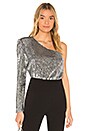 view 1 of 5 Sequined Top in Silver