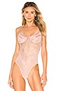 view 2 of 5 Britney Bodysuit in Powder Pink