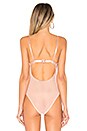 view 4 of 5 Britney Bodysuit in Powder Pink