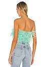 view 3 of 4 x REVOLVE Feather Bustier in Mint