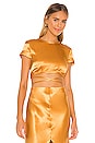 view 1 of 4 Mariyah Top in Tangerine