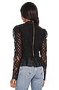 view 3 of 4 Tina Lace Top in Black