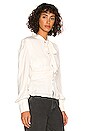 view 3 of 6 Tie Blouse in Ivory