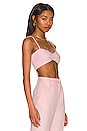 view 2 of 4 Athena Crop Top in Soft Pink