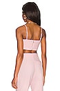 view 3 of 4 Athena Crop Top in Soft Pink