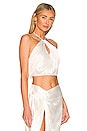 view 2 of 4 Darcie Halter Top in Orchid White