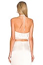 view 3 of 4 Darcie Halter Top in Orchid White