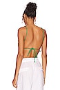 view 3 of 4 The Barely There Top in Vivid Green