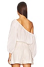 view 3 of 4 Gianna One Shoulder Top in Ivory