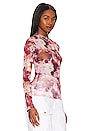 view 2 of 4 Lea Mesh Top in Tie Dye