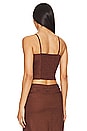 view 3 of 4 x REVOLVE Sita Top in Chocolate