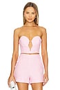 view 1 of 4 Eleni Bustier in Soft Pink
