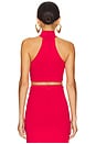 view 3 of 5 x REVOLVE Neve Sleeveless Knit Top in Deep Red