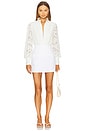 view 5 of 5 Remy Lace Bodysuit in Orchid White