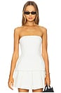view 1 of 4 Helenia Longline Strapless Top in Orchid White
