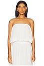 view 1 of 4 Lissett Soft Balloon Top in Ivory