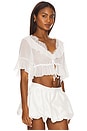 view 2 of 4 Louelle Lace Top in Ivory
